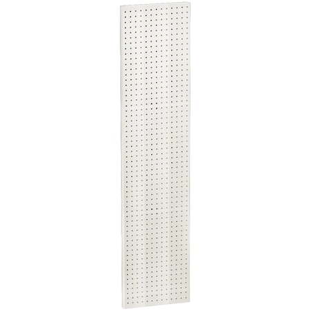 Azar Displays 13.5" x 60" Pegboard Panel - One sided, PK2 771360-WHT-2PK